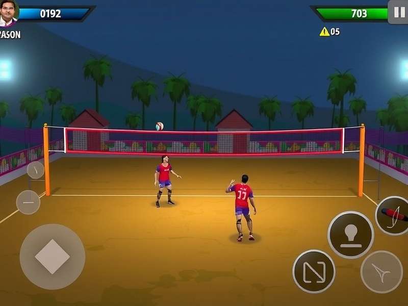 Desi Volley Masters Gameplay Screenshot